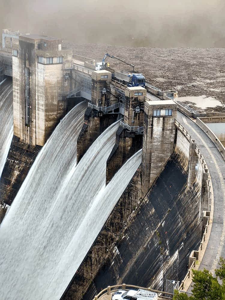embalses Galicia- embalse de San Estevan - Encoro Santo Estevo